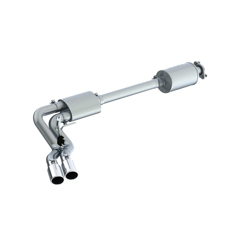 MBRP 15-20 Ford F150 T409 Pre-Axle 4in OD Tips Dual Outlet 3in Cat Back Exhaust - Main Product View