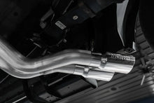 Load image into Gallery viewer, MBRP 15-20 Ford F150 T409 Pre-Axle 4in OD Tips Dual Outlet 3in Cat Back Exhaust - Installation View