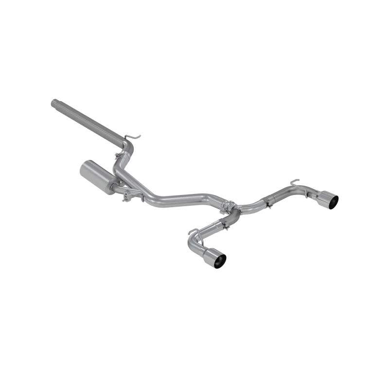 MBRP 15-20 VW 2.0L Turbo Golf GTI MK7 3in T304 Cat Back Exhaust w/ Dual Split Rear Exit - Main Product View
