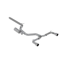 Load image into Gallery viewer, MBRP 15-20 VW 2.0L Turbo Golf GTI MK7 3in T304 Cat Back Exhaust w/ Dual Split Rear Exit - Side View
