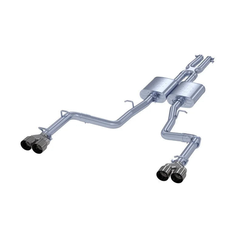 MBRP 15-21 Dodge Challenger 3.6L Aluminized Catback Exhaust - Main Product View