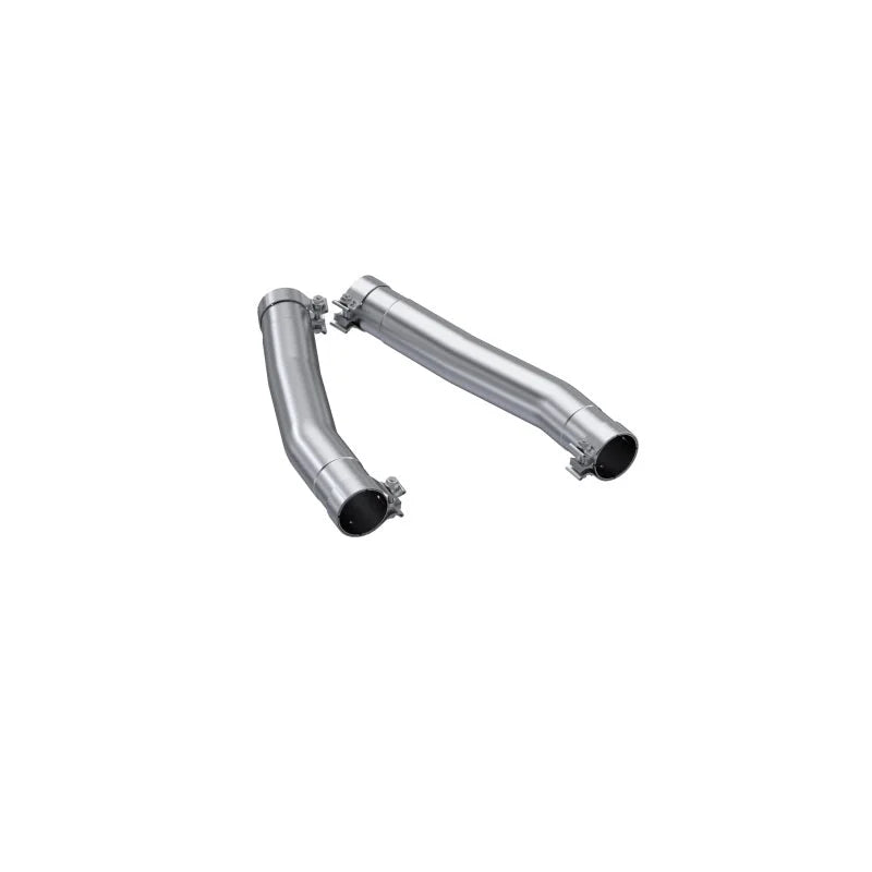 MBRP 15-22 Dodge Challenger/Charger 6.4L & 17-22 5.7L Stainless Steel 3in Muffler Bypass Pipe - Main Product View
