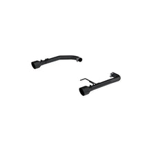 Load image into Gallery viewer, MBRP 15-23 Ford Mustang 2.3L EcoBoost Black 2.5in Axle Back Dual Split Rear Exit (Race Version) - Main Product View