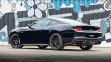 Load image into Gallery viewer, MBRP 15-24 Ford Mustang T304 SS 4in OD / 6.5in Length Quad Tip Cover Kit - Black Tip - Installation View