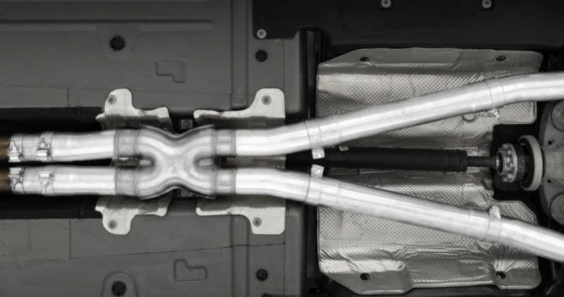 MBRP 15-Up Challenger 5.7 / 17-Up 6.2L/6.4L 3in Race Series Cat-Back w/ Quad Tips T304 Exhaust - Additional View 7