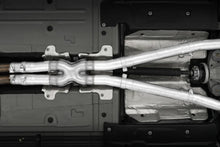 Load image into Gallery viewer, MBRP 15-Up Challenger 5.7L /  17-Up 6.2L/6.4L 3in Race Series Cat-Back w/ Quad Tips AS Exhaust - Back View