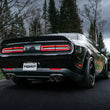 Load image into Gallery viewer, MBRP 15-Up Challenger 5.7L /  17-Up 6.2L/6.4L 3in Race Series Cat-Back w/ Quad Tips AS Exhaust - Installation View