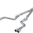 Load image into Gallery viewer, MBRP 15-Up Challenger 5.7L /  17-Up 6.2L/6.4L 3in Race Series Cat-Back w/ Quad Tips AS Exhaust - Additional View 6