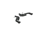 Load image into Gallery viewer, MBRP 16-19 Chevrolet Camaro SS Dual Rear Exit Axle Back w/ 4.5in OD Tips - BLK (Non NPP Models) - Side View