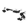 Load image into Gallery viewer, MBRP 16-19 Chevrolet Camaro V6 2.5in BLK NPP Dual Axle Back Exhaust w/ 4in Quad Dual Wall Tips - Main Product View