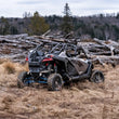 Load image into Gallery viewer, MBRP 16-21 Polaris RZR XP Turbo / 18-21 RZR XP S / 22 RZR R 2.5in Direct Bolt-On Front Pipe - Installation View