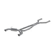 Load image into Gallery viewer, MBRP 16-22 Infiniti Q50 3.0L FWD/AWD 3in Cat Back w/ 4.5in OD Tips - T304 - Back View