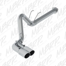 Load image into Gallery viewer, MBRP 17-19 Ford F250/350/450 6.4 L Filter Back Single Side Dual Exit Exhaust System - Main Product View
