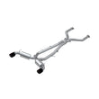 Load image into Gallery viewer, MBRP 17-19 Infiniti Q60 3.0L RWD/AWD Cat Back Dual Rear w/ Carbon Fiber Tips - Main Product View
