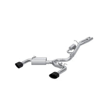 Load image into Gallery viewer, MBRP 17-20 Audi RS3 2.5T T304 SS 3in Cat-Back Dual Split Rear w/ Oval Black Chrome Tips - Main Product View