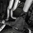 Load image into Gallery viewer, MBRP 17-20 Ford F-150 Raptor 3.5L Ecoboost Dual Rear Exit T409 3in Resonater Back Exhaust System - Installation View