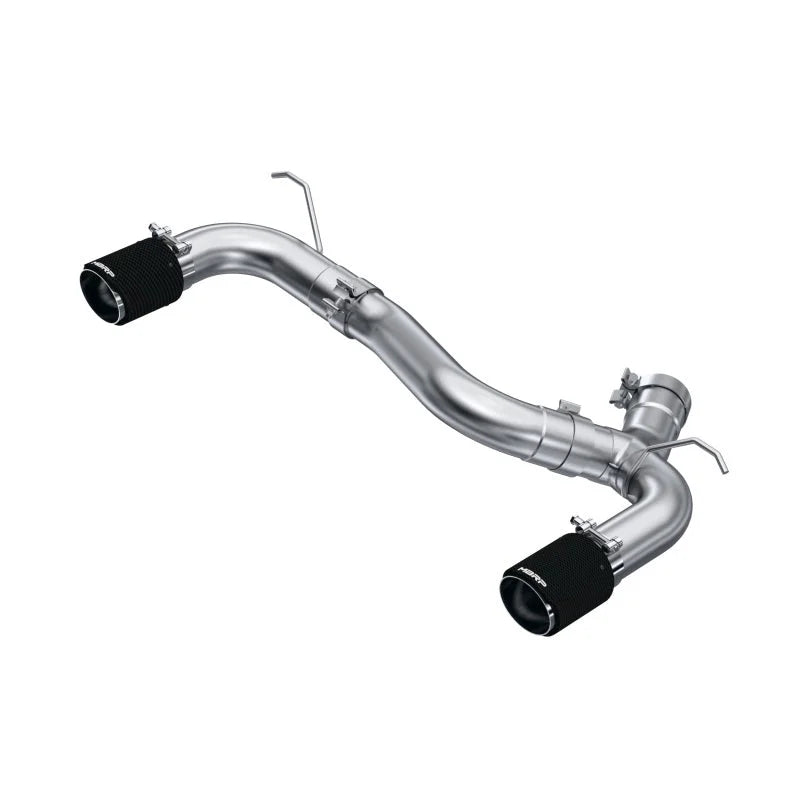 MBRP 17-21 BMW M240I 3.0L 3in Axle Back Dual Rear Exit w/ T304 SS Carbon Fiber Tips (Street Version) - Main Product View