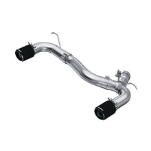 Load image into Gallery viewer, MBRP 17-21 BMW M240I 3.0L 3in Axle Back Dual Rear Exit w/ T304 SS Carbon Fiber Tips (Street Version) - Main Product View