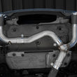 Load image into Gallery viewer, MBRP 17-21 BMW M240I 3.0L 3in Axle Back Dual Rear Exit w/ T304 SS Carbon Fiber Tips (Street Version) - Side View