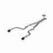 Load image into Gallery viewer, MBRP 17-21 Charger 5.7/6.1/6.4L 3in Dual Rear Exit SS Catback Exhaust w/ Carbon Fiber Tips - Main Product View