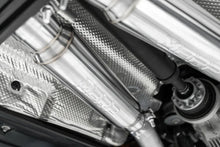 Load image into Gallery viewer, MBRP 17-21 Charger 5.7L 3in Dual Rear Exit Aluminized Catback Exhaust - Back View
