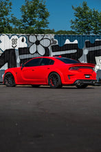 Load image into Gallery viewer, MBRP 17-21 Charger 5.7L 3in Dual Rear Exit Aluminized Catback Exhaust - Installation View
