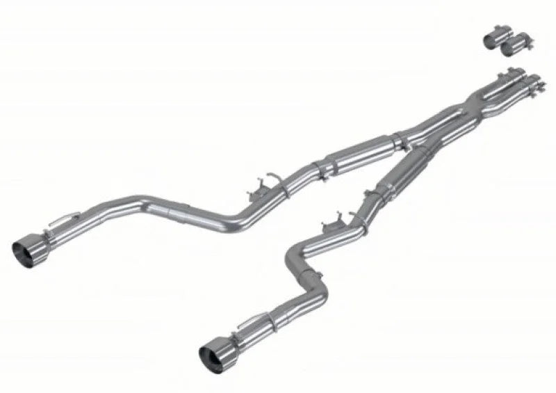MBRP 17-21 Charger 5.7L 3in Dual Rear Exit Aluminized Catback Exhaust - Additional View 6