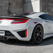 Load image into Gallery viewer, MBRP 17+ Acura NSX 2.5in Dual Split Rear Exit Tips - T304 (Street Version) - Installation View