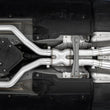 Load image into Gallery viewer, MBRP 17+ Infiniti Q60 3.0L RWD/AWD 3in Cat-Back Dual Split Rear Street Version w/4.5in OD Tips -T304 - Side View