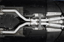Load image into Gallery viewer, MBRP 17+ Infiniti Q60 3.0L RWD/AWD 3in Cat-Back Dual Split Rear Street Version w/4.5in OD Tips -T304 - Side View