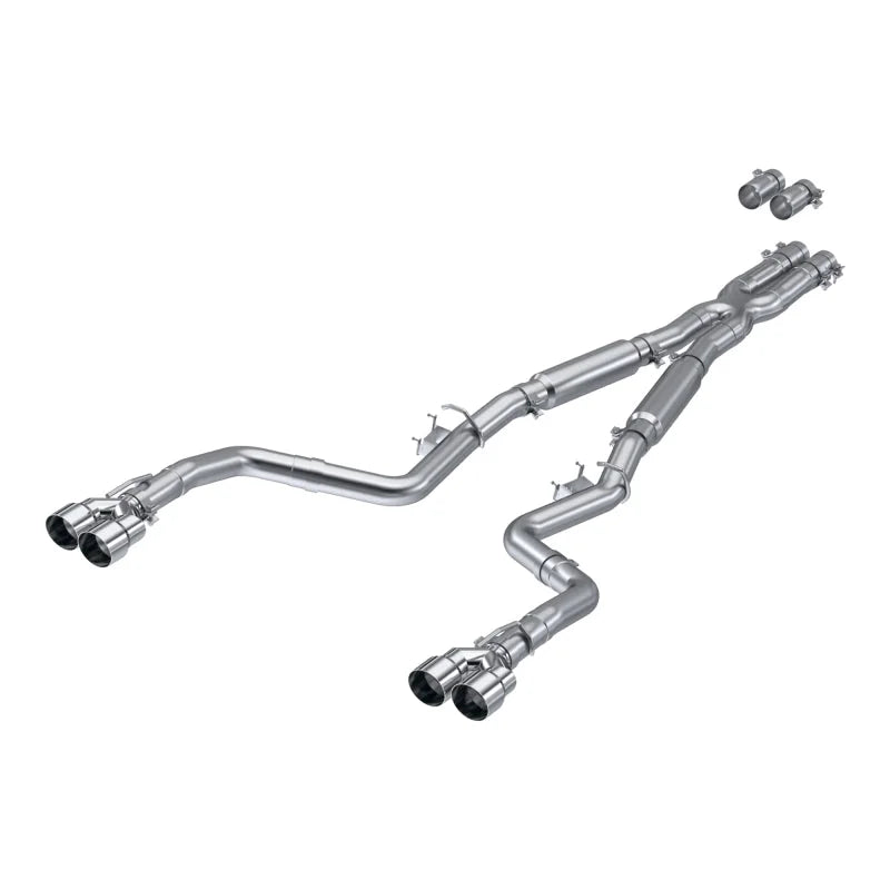 MBRP 17-Up Dodge Challenger 5.7L/6.2L/6.4L Aluminized Catback Exhaust - Main Product View