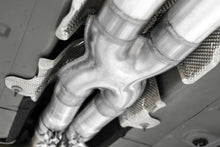 Load image into Gallery viewer, MBRP 17-Up Dodge Challenger 5.7L/6.2L/6.4L Aluminized Catback Exhaust - Back View