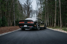 Load image into Gallery viewer, MBRP 17-Up Dodge Challenger 5.7L/6.2L/6.4L Aluminized Catback Exhaust - Installation View