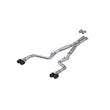 Load image into Gallery viewer, MBRP 17-Up Dodge Challenger 5.7L/6.2L/6.4L Carbon Fiber Quad Tip T304 Catback Exhaust - Main Product View
