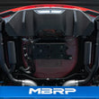 Load image into Gallery viewer, MBRP 18-19 Ford Mustang GT 5.0 3in Cat Back Quad Tip Race Version - Black - Back View