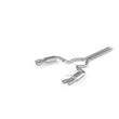 Load image into Gallery viewer, MBRP 18-19 Ford Mustang GT 5.0 3in Dual Split Rear Cat Back w/ Quad 4.0in Dual Wall Tips- T304 - Side View