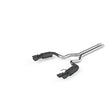 Load image into Gallery viewer, MBRP 18-19 Ford Mustang GT 5.0 3in Dual Split Rear Cat Back w/ Quad 4in Dual Wall Tips- Black Coated - Side View