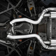 Load image into Gallery viewer, MBRP 18-22 BMW M2 Competition 3.0L T304 SS 3in Resonator-Back Exhaust Quad Rear w/ Carbon Fiber Tips - Side View