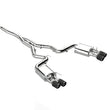 Load image into Gallery viewer, MBRP 18-22 Ford Mustang 2.3L Ecoboost 3in Cat-Back Exhaust w/ Quad Carbon Fiber SS Tips - T304 - Main Product View