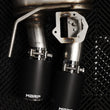 Load image into Gallery viewer, MBRP 18-22 Ford Mustang 2.3L Ecoboost 3in Cat-Back Exhaust w/ Quad Carbon Fiber SS Tips - T304 - Back View