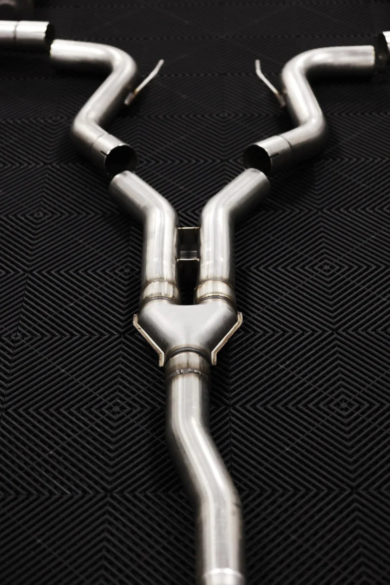 MBRP 18-22 Ford Mustang 2.3L Ecoboost 3in Cat-Back Exhaust w/ Quad Carbon Fiber SS Tips - T304 - Additional View 5