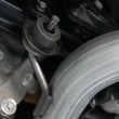 Load image into Gallery viewer, MBRP 18-22 Ford Mustang GT 5L T304 SS 3in Cat-Back Dual Rear w/4in Quad Carbon Fiber Tips (Race) - Installation View