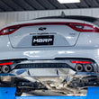 Load image into Gallery viewer, MBRP 18-22 Kia Stinger GT Bezel Kit Quad Tip CF - Side View