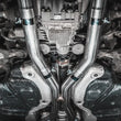 Load image into Gallery viewer, MBRP 18-23 Dodge Durango SRT 6.4L Armor Lite AL Steel 3in Cat Back Exhaust Dual Rear Exit w/ SS Tips - Side View