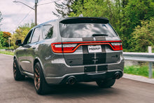 Load image into Gallery viewer, MBRP 18-23 Dodge Durango SRT 6.4L Armor Lite AL Steel 3in Cat Back Exhaust Dual Rear Exit w/ SS Tips - Installation View