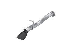 Load image into Gallery viewer, MBRP 18-24 Jeep Wrangler 3.6L T409 Stainless Steel 2.5in Axle-Back Turn Down Exit - Black Tip - Main Product View