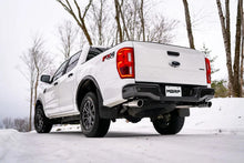 Load image into Gallery viewer, MBRP 19-20 Ford Ranger 2.3L 3 in Dual Split Rear Exit  4 in Tips AL Cat Back - Installation View