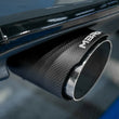 Load image into Gallery viewer, MBRP 19-21 VW Jetta GLI T304 SS 3in Cat-Back Dual Split Rear Exit Exhaust - Carbon Fiber Tips - Installation View