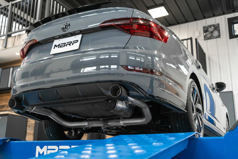 MBRP 19-21 VW Jetta GLI T304 SS 3in Cat-Back Dual Split Rear Exit Exhaust - Carbon Fiber Tips - Additional View 11