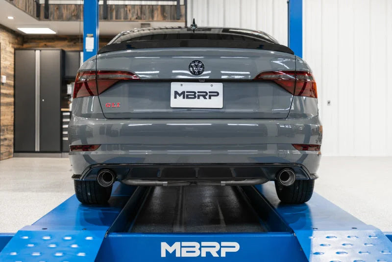 MBRP 19-21 VW Jetta GLI T304 SS 3in Cat-Back Dual Split Rear Exit Exhaust - Carbon Fiber Tips - Additional View 12